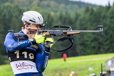 Starker Saisonstart für Finn-Luca Vester beim ersten Deutschlandpokal Biathlon.